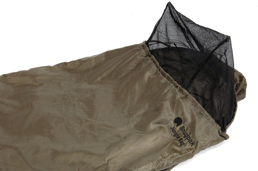 British brand Snugpak Jungle Bag with Mosquito Mask Net anti-bacterial and anti-mosquito sleeping bag for camping