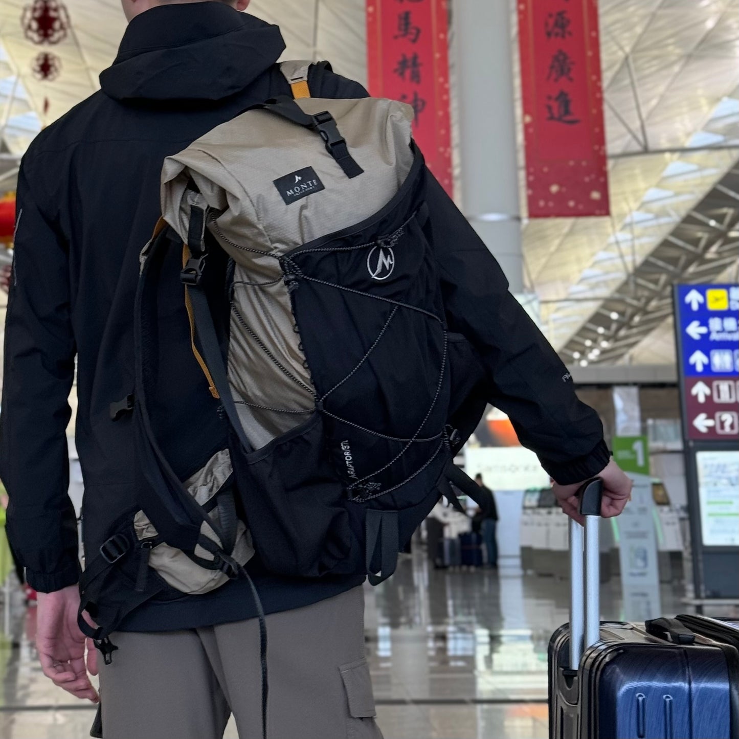Indonesia's best-selling brand Monte equipment ultra-lightweight backpack RAPTOR UL 37L limited edition
