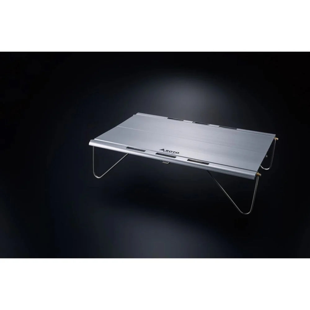SOTO フィールドカイト ミニローテーブル アウトドア 超軽量 折りたたみアルミテーブル 軽量テーブル ST-632 (2024新製品)