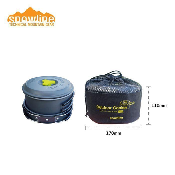 South Korea Snowline Outdoor Cooker 2-3 persons Cookset S Duralumin outdoor cookware set (2-3 persons)