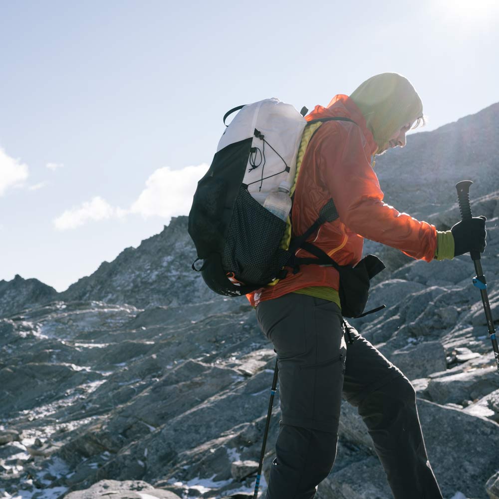 Bonfus Iterus 38L Advanced Lightweight Frameless Backpack for Hiking