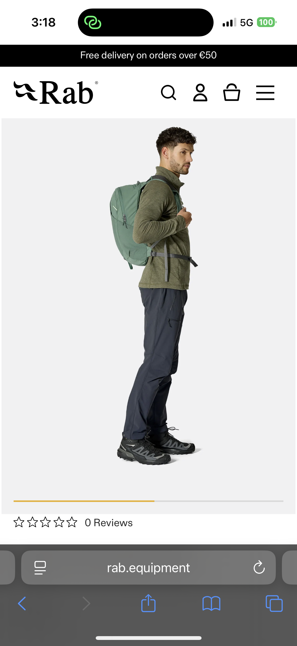 2025新款 Rab Tygen 22L 輕量化多功能背包 登山包