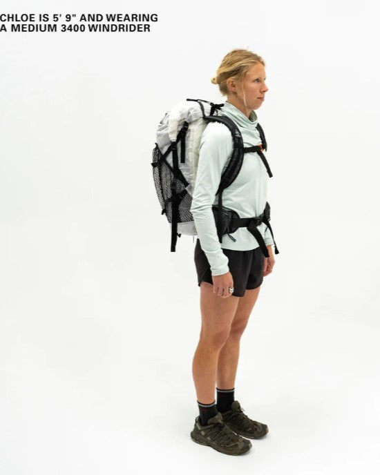 Hyperlite Mountain Gear Windrider 3400 55L Backpack HMG Backpack