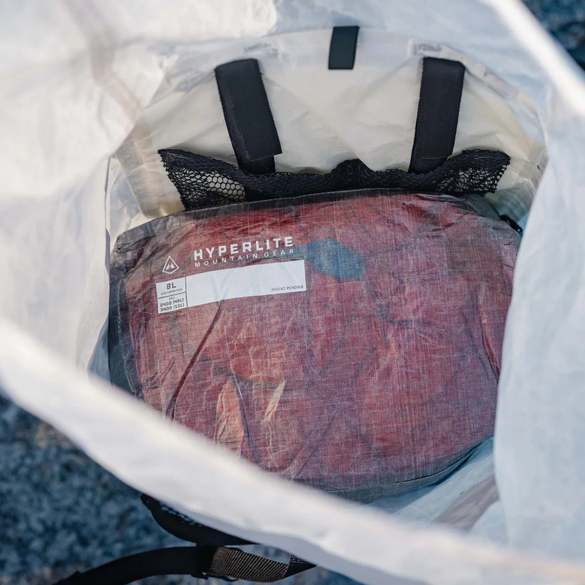 Hyperlite Mountain Gear HMG Side Entry Pod 8L • 10L • 12L • 15L Storage Bags