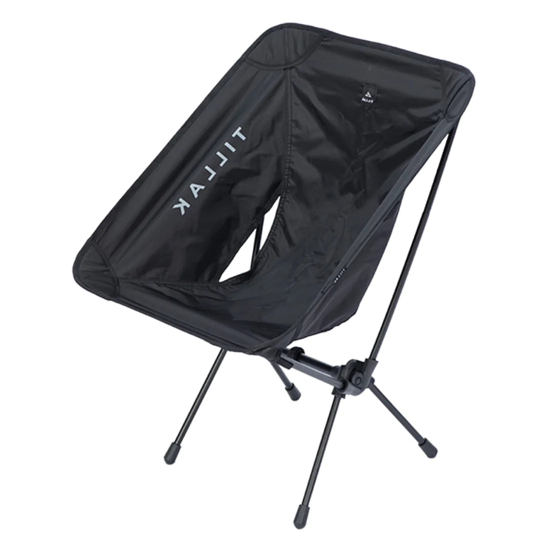 🇺🇸 Ultralight camping moon chair American brand Tillak Sitka Camp Chair black chair gray chair 900g