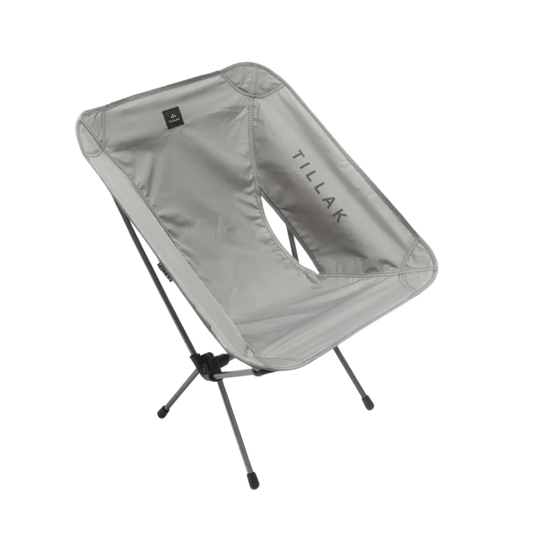 🇺🇸 Ultralight camping moon chair American brand Tillak Sitka Camp Chair black chair gray chair 900g