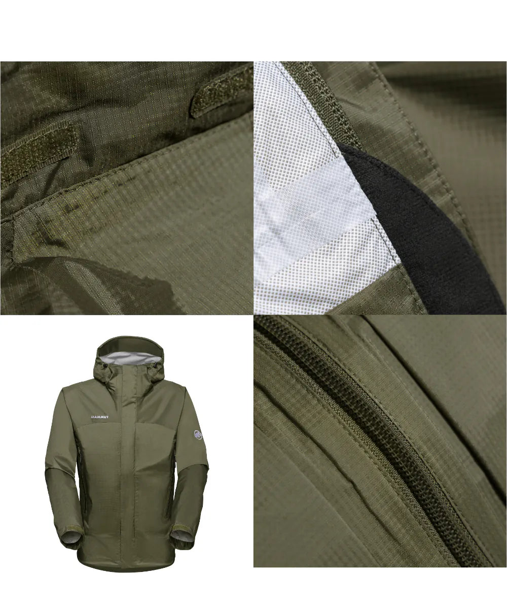 預訂 Mammut 猛瑪象 Microlayer 2.0 硬殼外套 亞洲版 男款 深沼澤綠色 Dark Marsh、黑色 Black (M101028651)