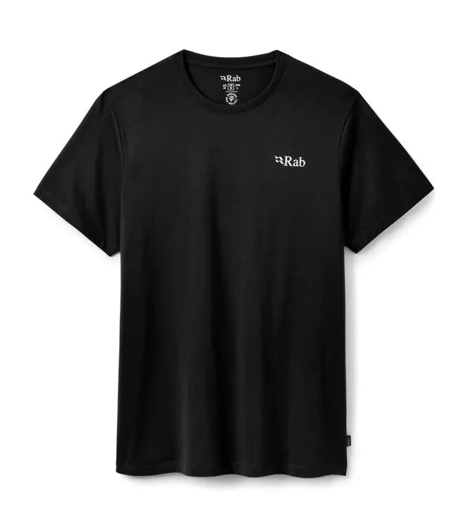 Rab Stance Traverse Tee 戶外休閒柔軟有機棉T恤 白色 男款