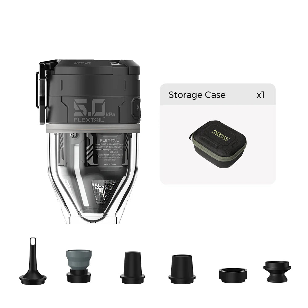 Flextail Max Pump 3 2-in-1 Rechargeable Air Pump Light
