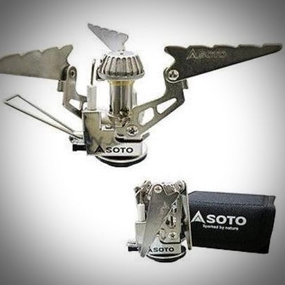 Japan SOTO ultra-lightweight outdoor mini folding gas stove Compact Foldable Stove