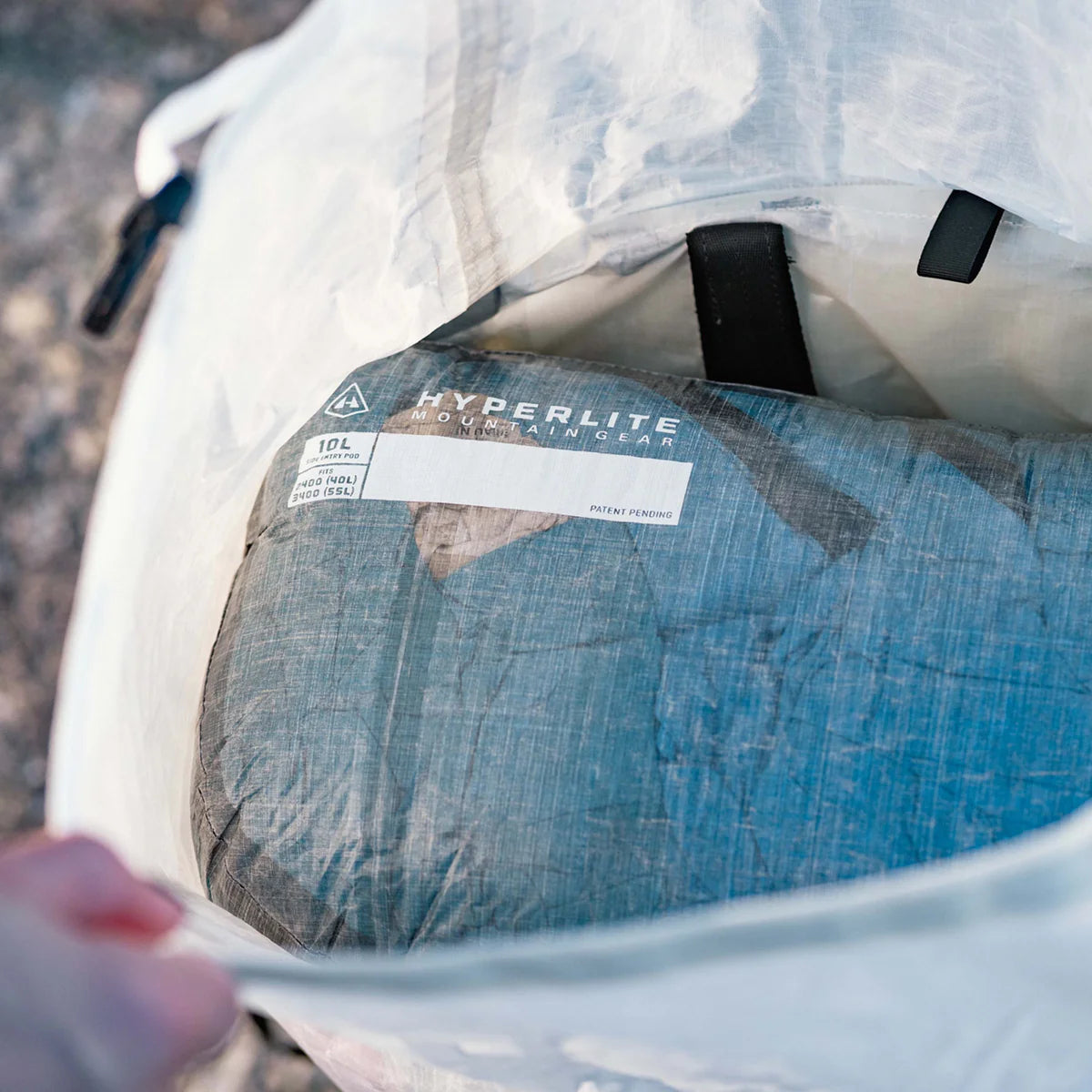 Hyperlite Mountain Gear HMG Side Entry Pod 8L • 10L • 12L • 15L Storage Bags