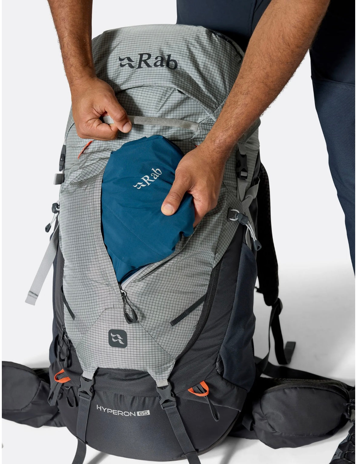 2025 新款 Rab Hyperon 65L 重裝背包 透氣背負系統