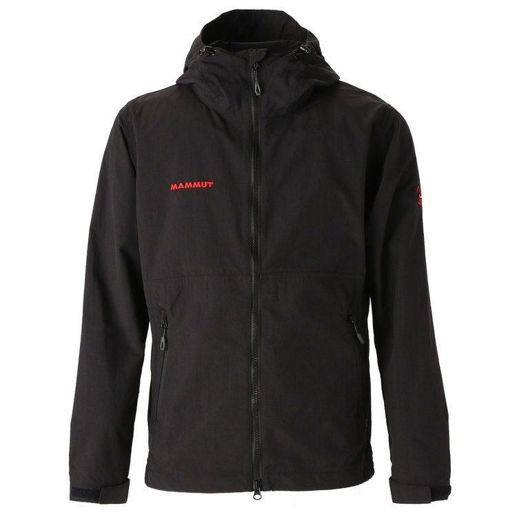 Mammut 猛瑪象 HIKING WB AF CLASSIC 經典刺繡LOGO連帽風衣 外套 紅標