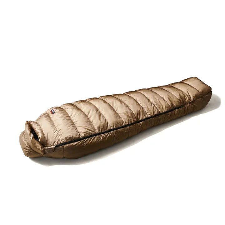日本 Nanga Level 8 -13 Aurora Tex Light 卡其色 常規 Down Sleeping Bag 羽絨睡袋
