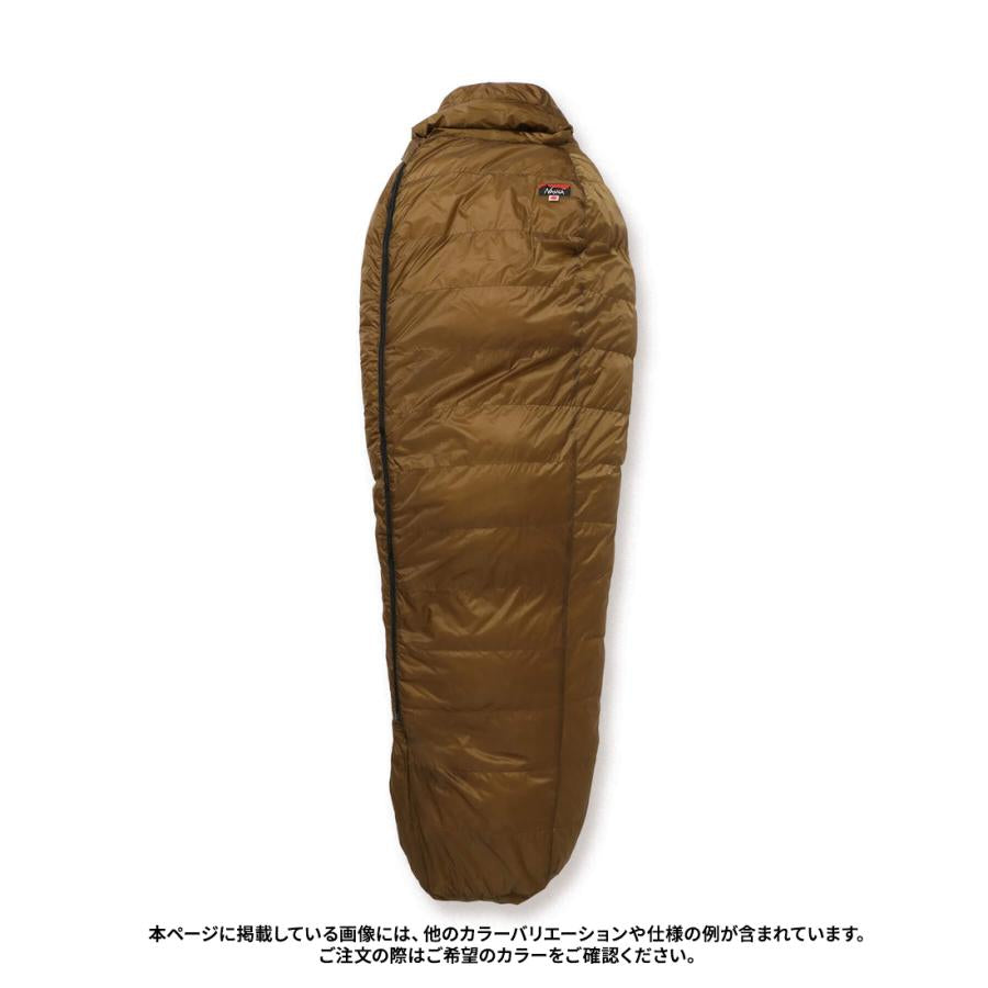 日本 Nanga Level 8 -13 Aurora Tex Light 卡其色 常規 Down Sleeping Bag 羽絨睡袋