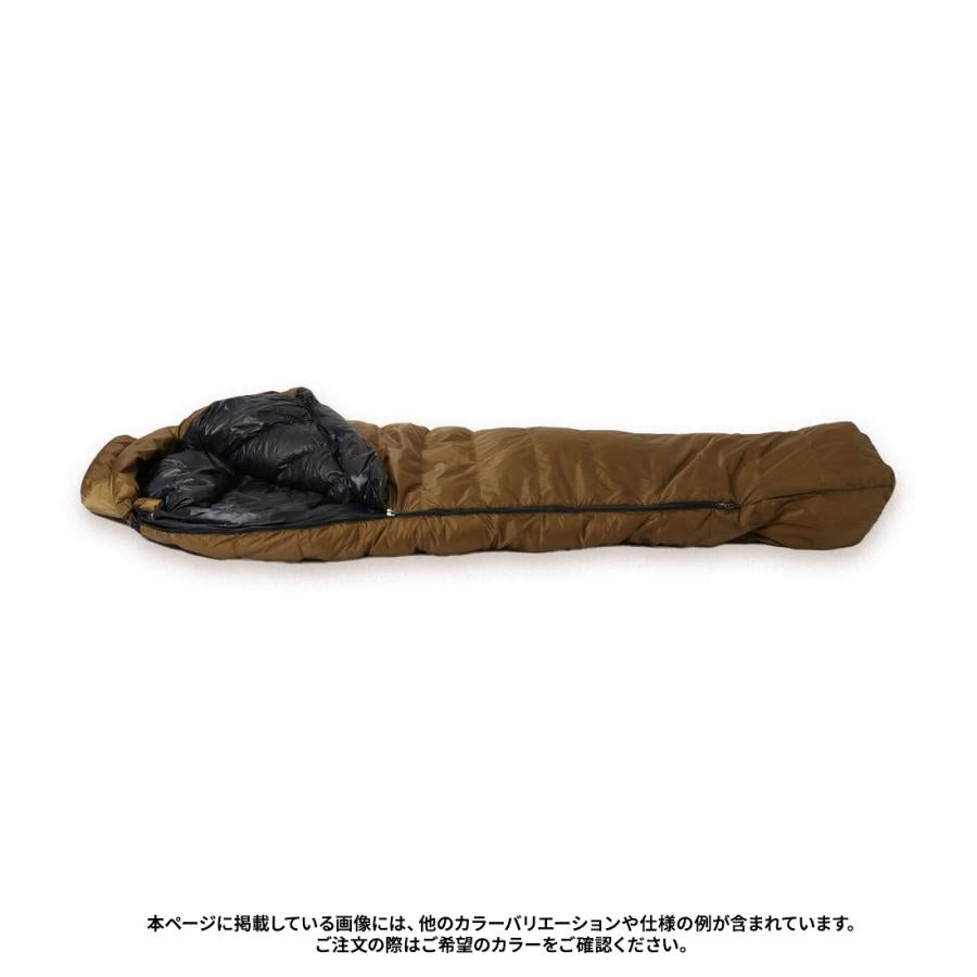 日本 Nanga Level 8 -13 Aurora Tex Light 卡其色 常規 Down Sleeping Bag 羽絨睡袋