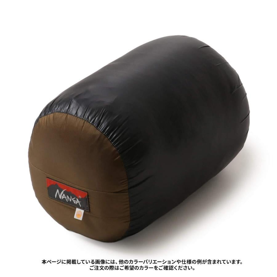 日本 Nanga Level 8 -13 Aurora Tex Light 卡其色 常規 Down Sleeping Bag 羽絨睡袋
