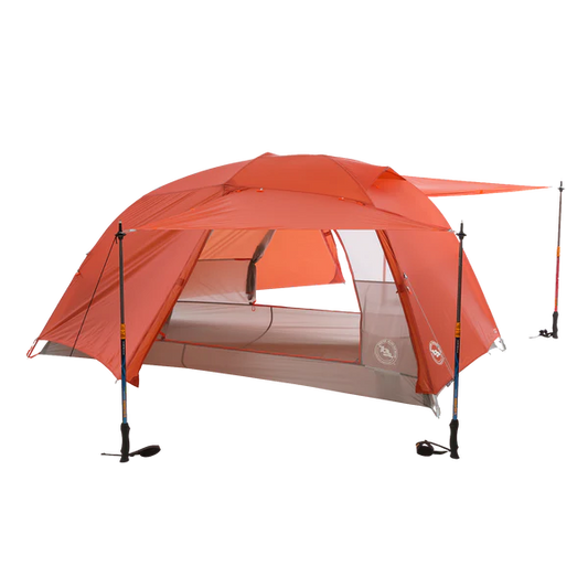 Big Agnes Copper Spur HV UL2 Ultralight Tent 超軽量二人用テント (オレンジ/オリーブグリーン) オレンジ/アーミーグリーン