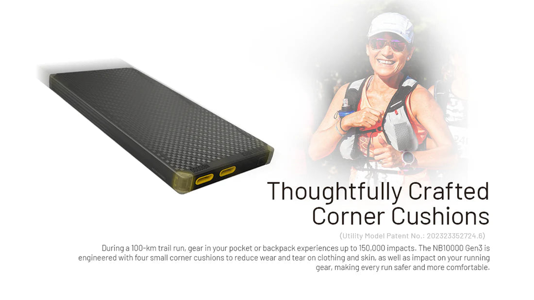 Nitecore NB10000 Gen3 Ultralight Carbon Power Bank Ultralight Carbon Fiber Power Bank (Third Generation)