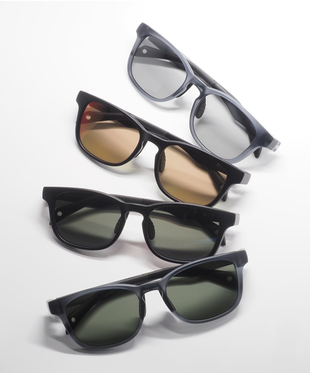 Niho HAKU 威靈頓框型 方型 日本製偏光 戶外專用 太陽眼鏡 NH-101 Sunglasses (日本專利技術)