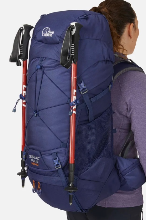 Lowe Alpine Sirac Plus ND40 Backpack Patriot Blue Mountaineering Backpack Backpack Purple
