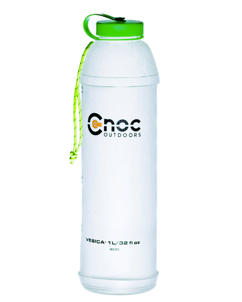 CNOC Outdoor Vesica® Collapsible Bottle 1L 28mm Foldable Water Bottle Soft Water Bottle Portable Water Bottle Can Stand Up and Easy to Store