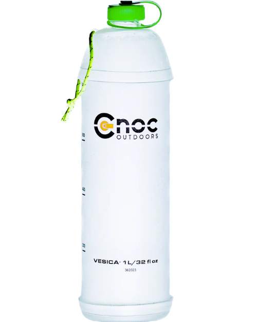 CNOC Outdoor Vesica® Collapsible Bottle 1L 28mm Foldable Water Bottle Soft Water Bottle Portable Water Bottle Can Stand Up and Easy to Store