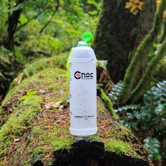 CNOC Outdoor Vesica® Collapsible Bottle 1L 28mm Foldable Water Bottle Soft Water Bottle Portable Water Bottle Can Stand Up and Easy to Store