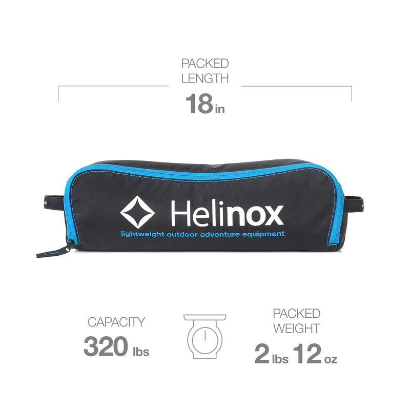 🇰🇷 Ready in stock Helinox Chair Two Black Outdoor Camping Stool Black Black Lightweight Camping Chair Camping Chair High Back Moon Chair Comfortable