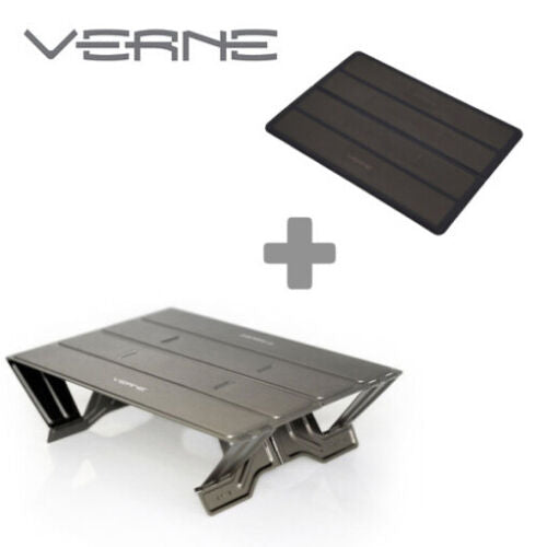 Made in Korea🇰🇷In stock Verne 2022 new Ultralight Trekking Pad + Cutting Pad folding table plus cutting board set camping supplies camping table camping table ultralight windshield camping table