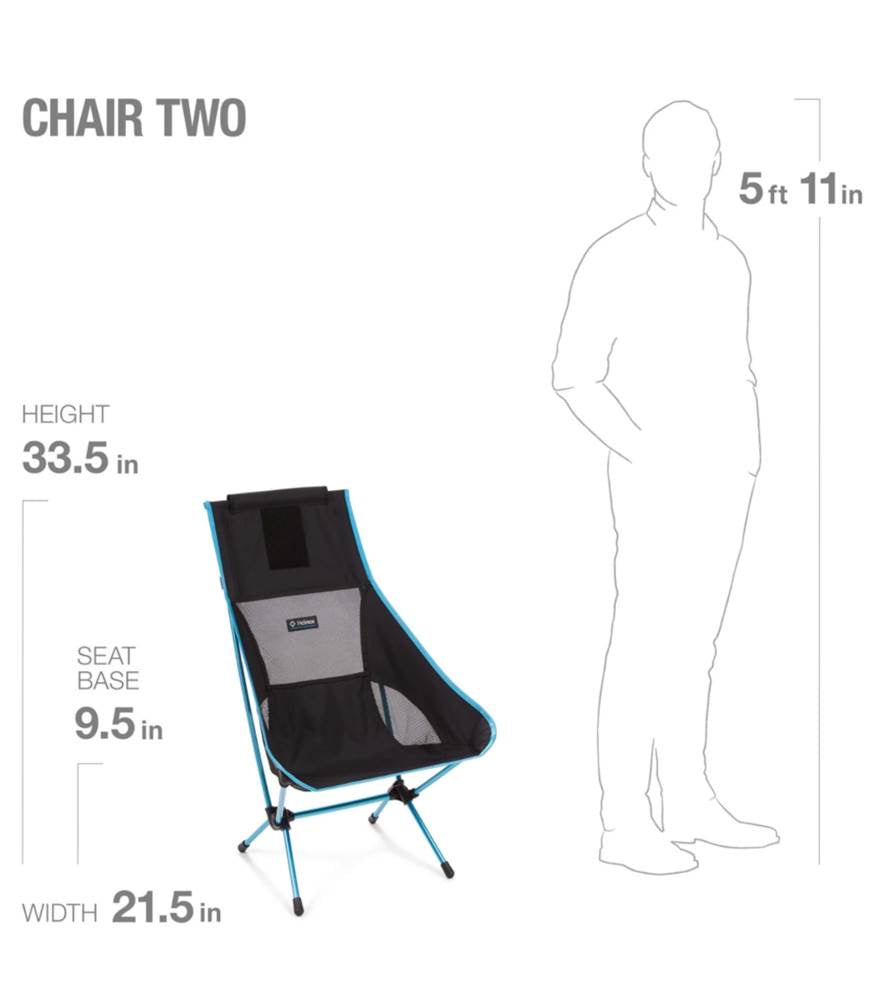 🇰🇷 Ready in stock Helinox Chair Two Black Outdoor Camping Stool Black Black Lightweight Camping Chair Camping Chair High Back Moon Chair Comfortable
