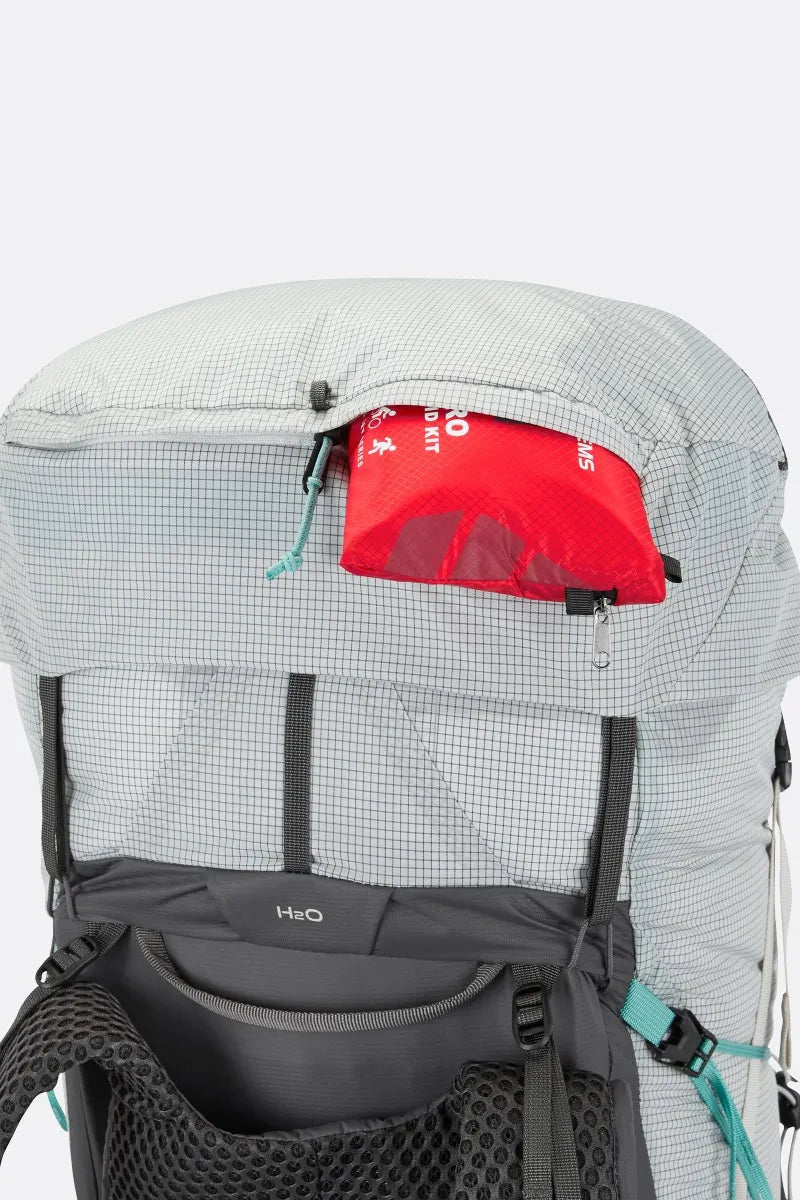 Rab Women's Muon ND50L Hiking Pack 軽量キャンプバックパック女性用バックパック 50 リットル