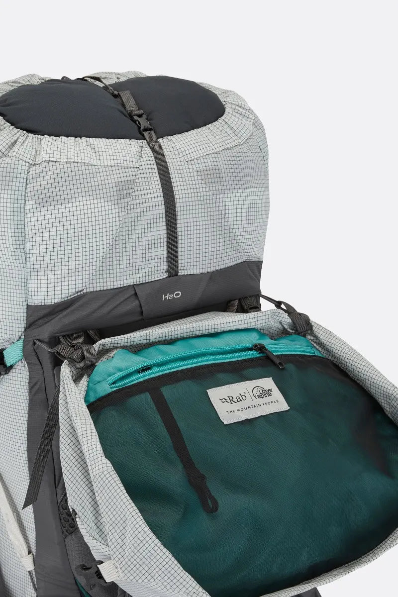 Rab Women's Muon ND50L Hiking Pack 軽量キャンプバックパック女性用バックパック 50 リットル