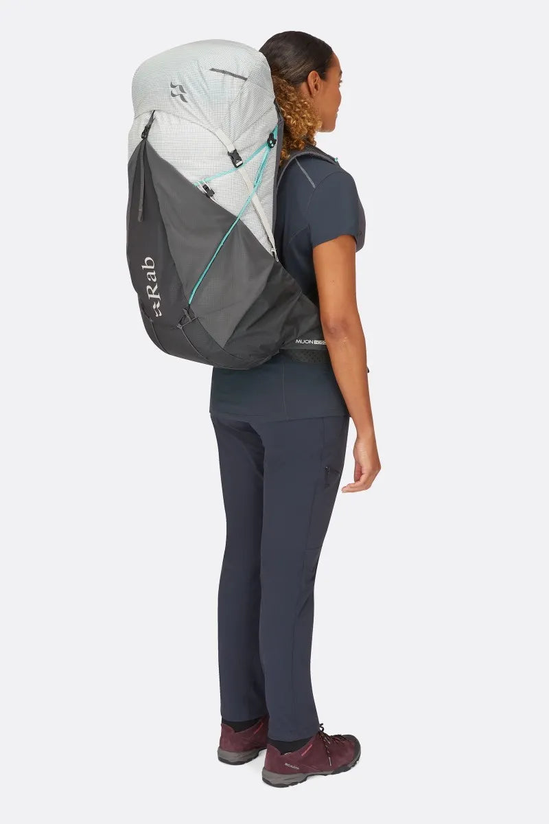 Rab Women's Muon ND50L Hiking Pack 軽量キャンプバックパック女性用バックパック 50 リットル