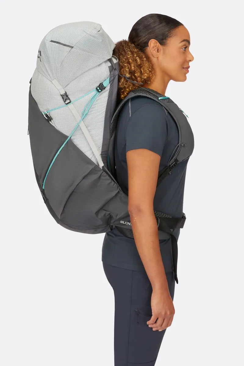 Rab Women's Muon ND50L Hiking Pack 軽量キャンプバックパック女性用バックパック 50 リットル