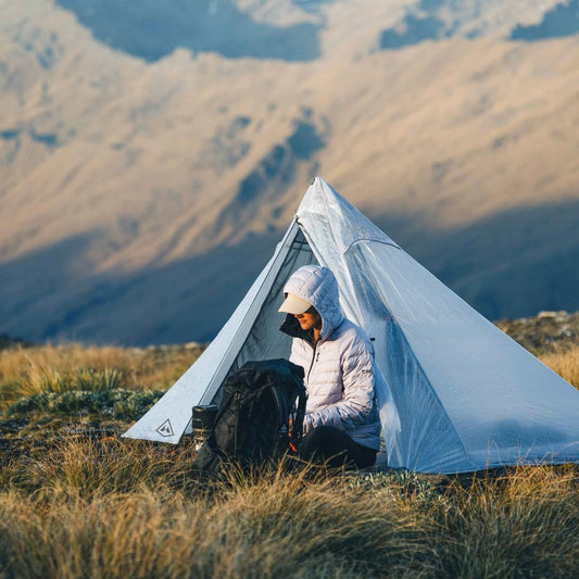 Hyperlite Mountain Gear (HMG)  Mid 1 three-season Pyramid Tent white 1P 金字塔 一人營  單人帳篷 白色 綠色