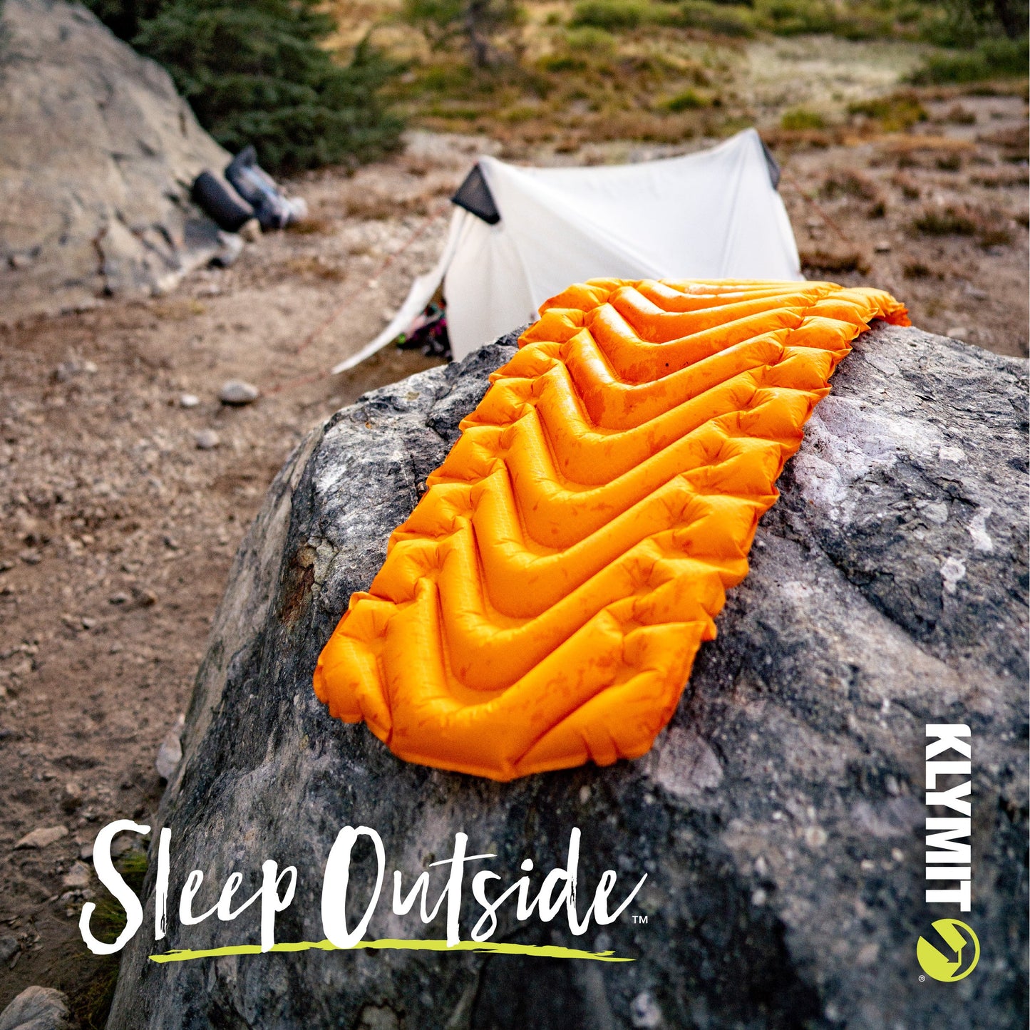 American Klymit Insulated V Ultralite SL Single Ultralight Insulated Inflatable Sleeping Pad Mattress
