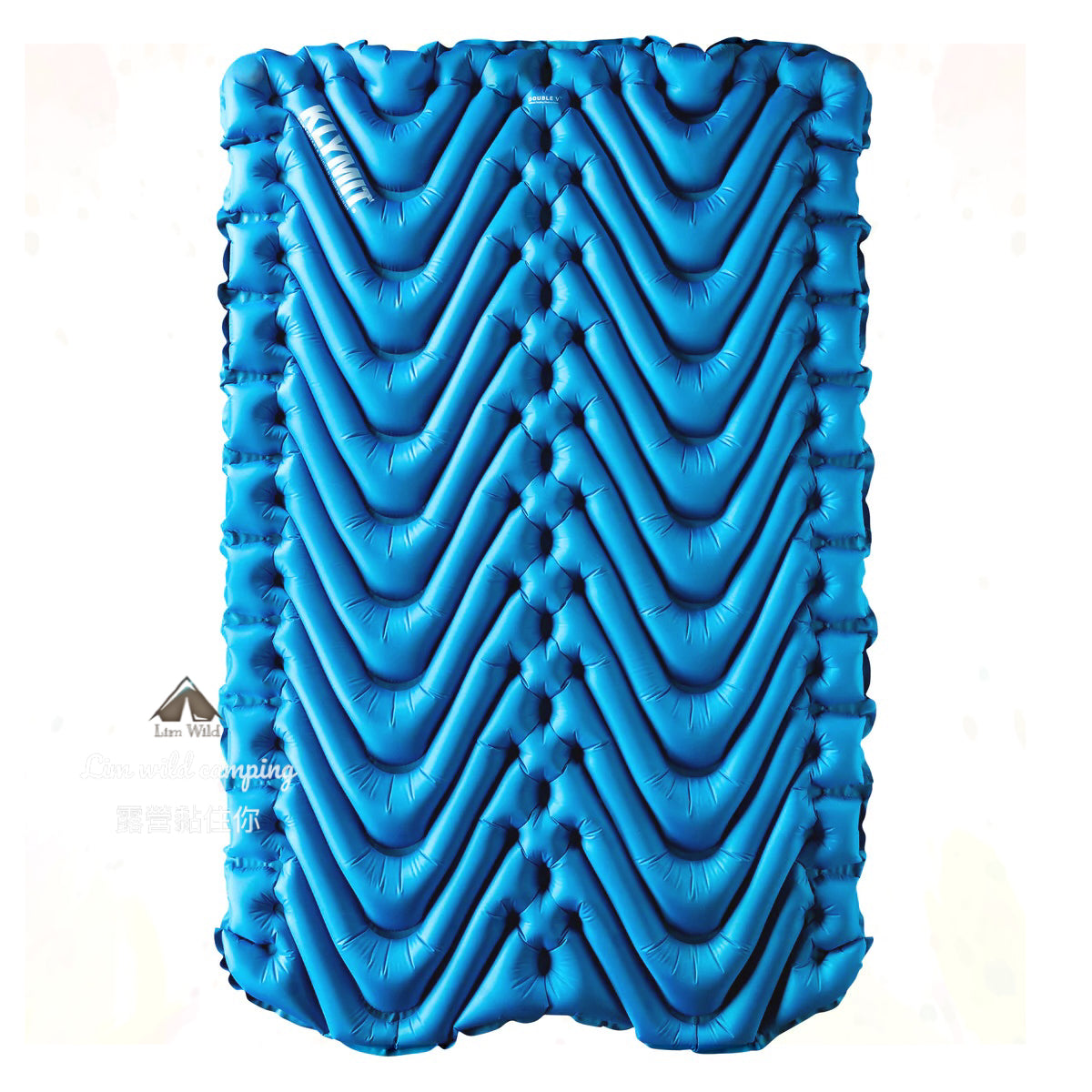 Klymit Double V Inflatable Sleeping Mattress / Sleeping Pad (2 Person)