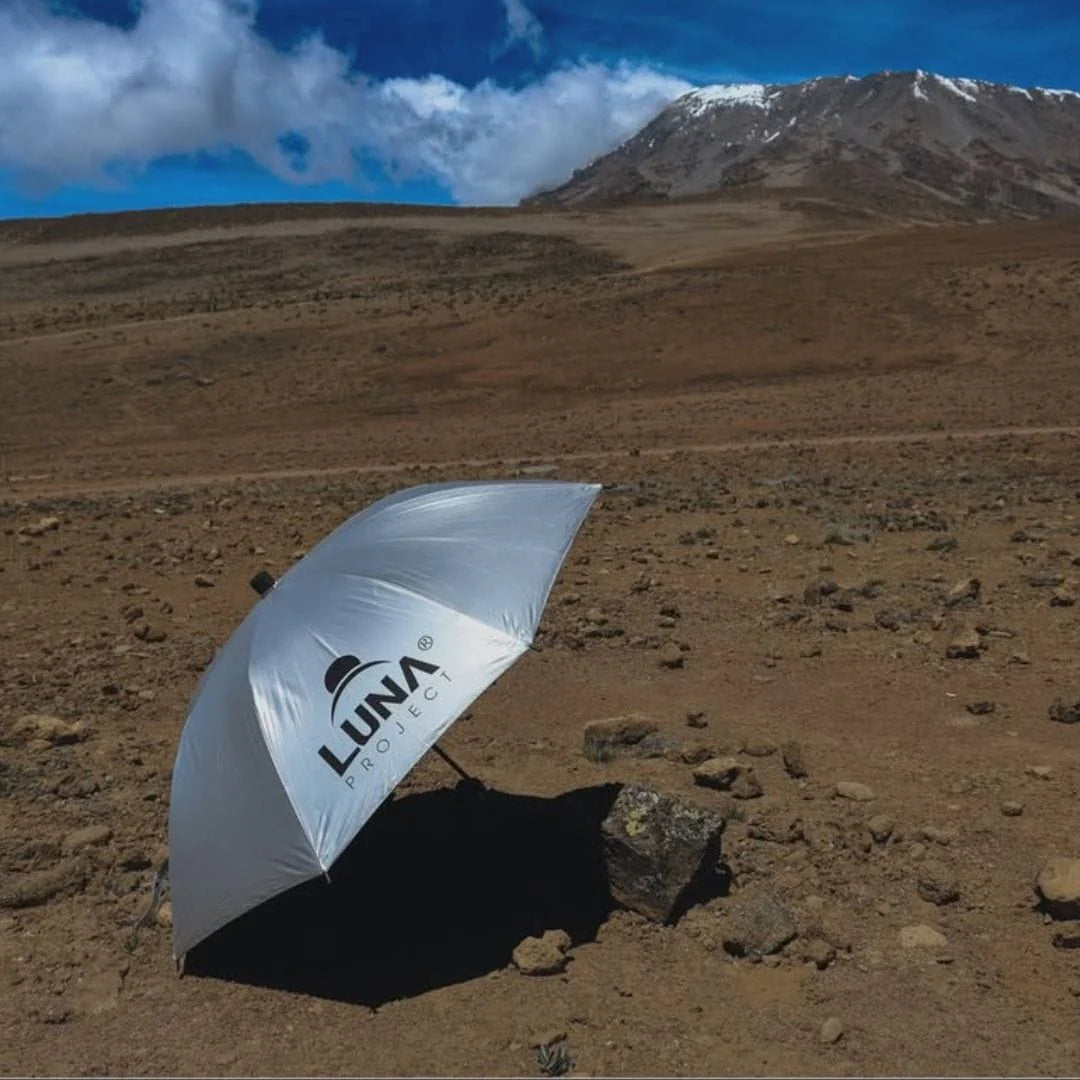 LUNA PROJECT SUN GUARD FOLDING UMBRELLA / Luna Project Sun Guard 銀面折疊縮骨防曬雨傘 送免提傘扣