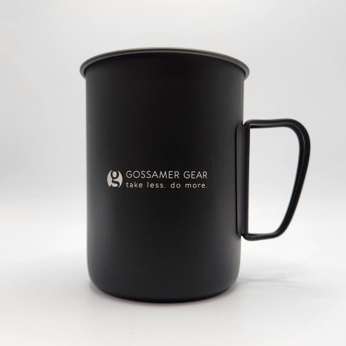 2025 日版 Gossamer gear Titan Single Mug Black 全黑鈦杯 | 55g  手工制作