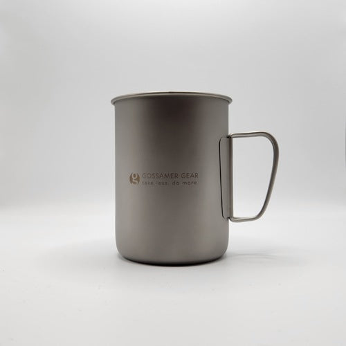 2025 日版 Gossamer gear Titan Single Mug Silver 鈦杯 | 55g  手工制作