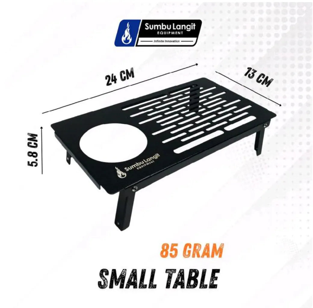 2026 Sumbu Langit Ultralight Aluminum Camping UL Table (Ultra-lightweight Foldable Table)
