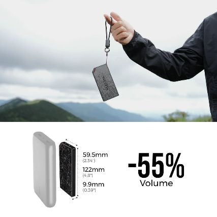 預訂 Flextail ZERO POWER 10,000C
魚尾 全世界最輕最薄 10,000mAh 行動電源-145g