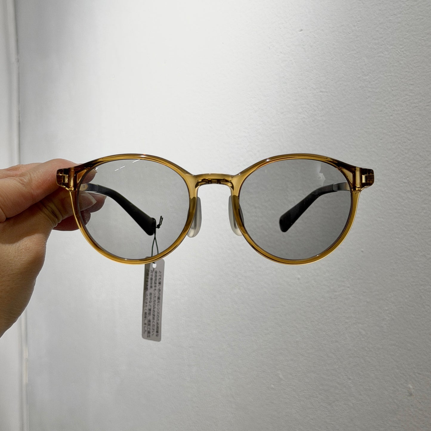 Niho MIKURI 輕盈可愛圓形鏡框 日本製偏光 戶外專用 太陽眼鏡 NH-102 Sunglasses  (日本專利技術）