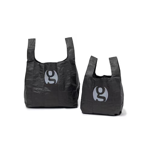 2026版 Gossamer Gear GG Tyvek® Reflective Eco Bag 雙面黑色印刷Tyvek的環保袋