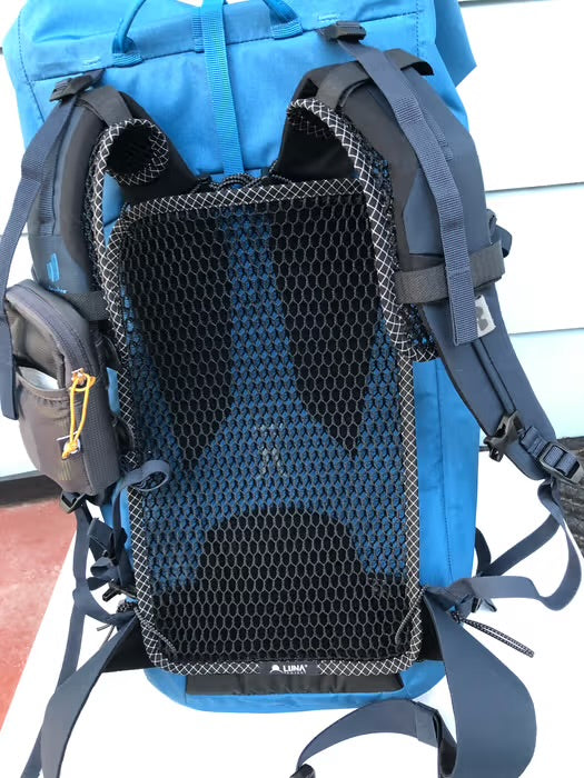 LUNA PROJECT Back Air Mesh Pad
超舒適 / 超輕空氣網眼背墊 （可以令輕量化背包 背起來更舒適）