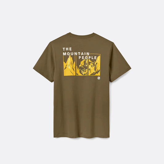 RAB 2026 新款 MEN'S STANCE PITCH TEE QCC-34 SS26 短袖棉質上衣 男裝