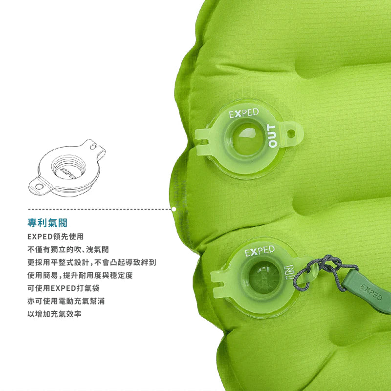 最新版 EXPED Ultra 1R Ultralight Trekking Mat 超輕單人充氣睡墊