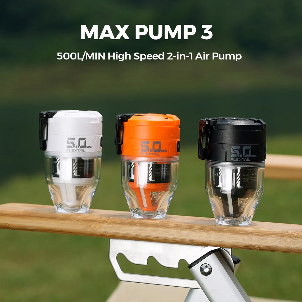 Flextail Max Pump 3 二合一充電氣泵燈