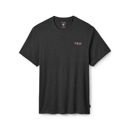 RAB 26新款 MEN'S CRIMP ESKER TEE QCC-42 SS26 短袖快乾上衣 男裝 T shirt